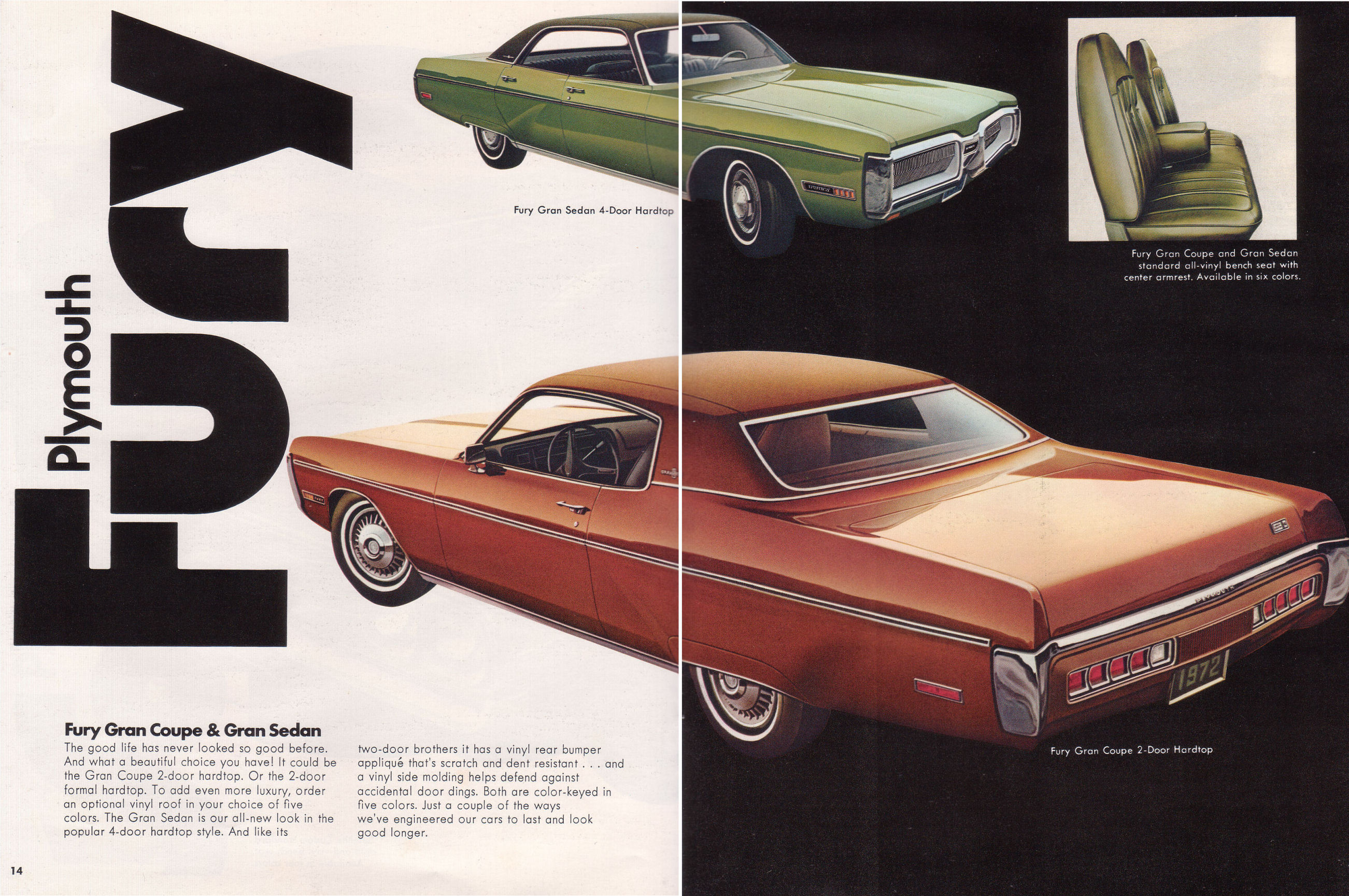 1972 Chrysler Plymouth Brochure Page 11